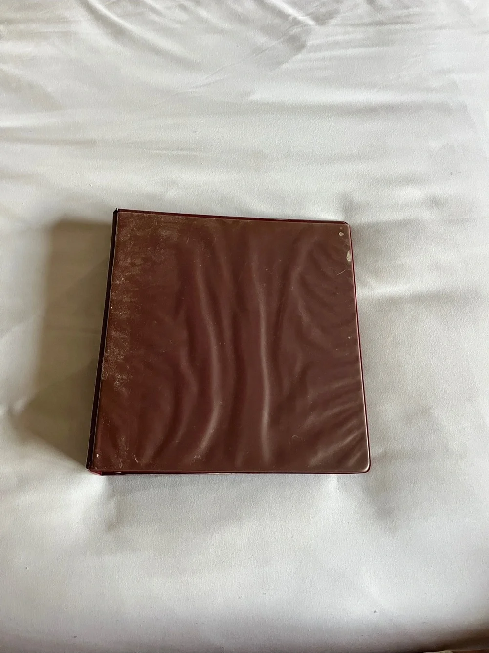 Samsill Maroon 3-Ring Binder 1.5” Spine 1” Round Ring Inside Pocket